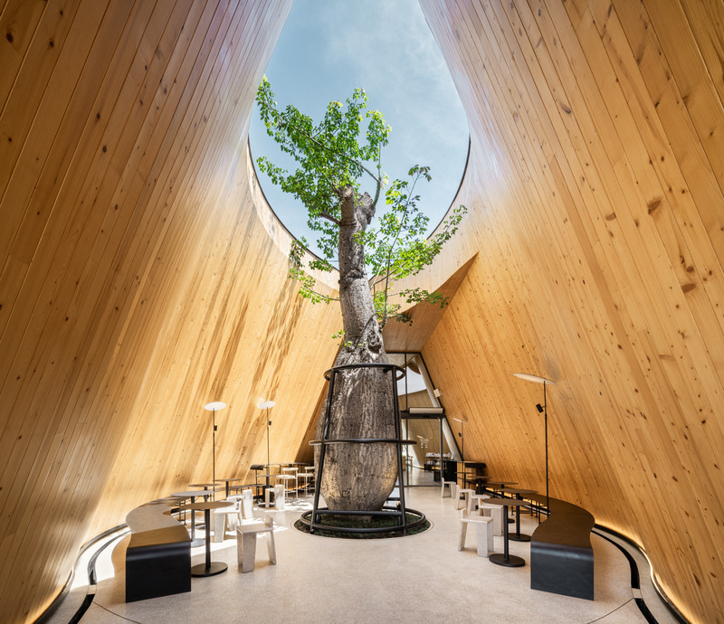 Press kit | 3075-02 - Press release | Harudot Chonburi - IDIN Architects - Commercial Architecture - Photo credit: DOF Sky | Ground