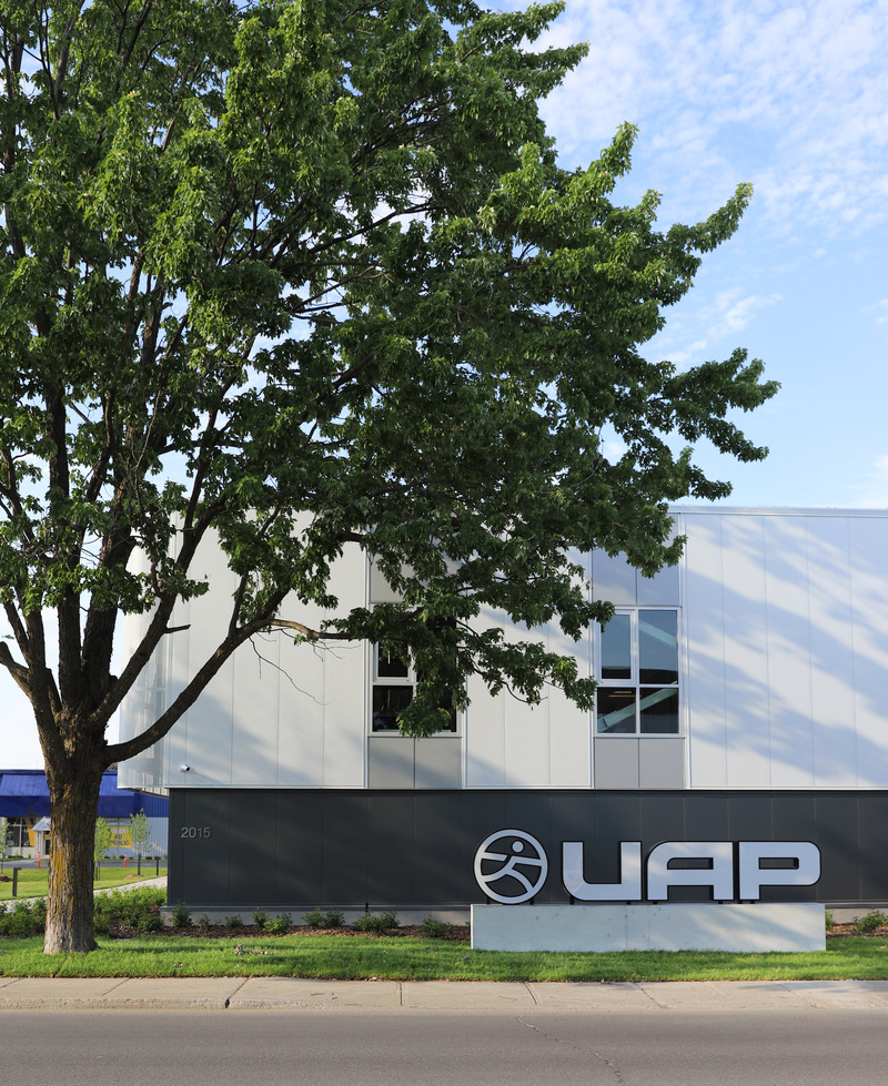Press kit | 865-66 - Press release | UAP Montreal Head Office: An Industrial Automotive Warehouse Redesigned as Zero-Carbon Headquarters - Lemay - Commercial Architecture - Photo credit: Lemay