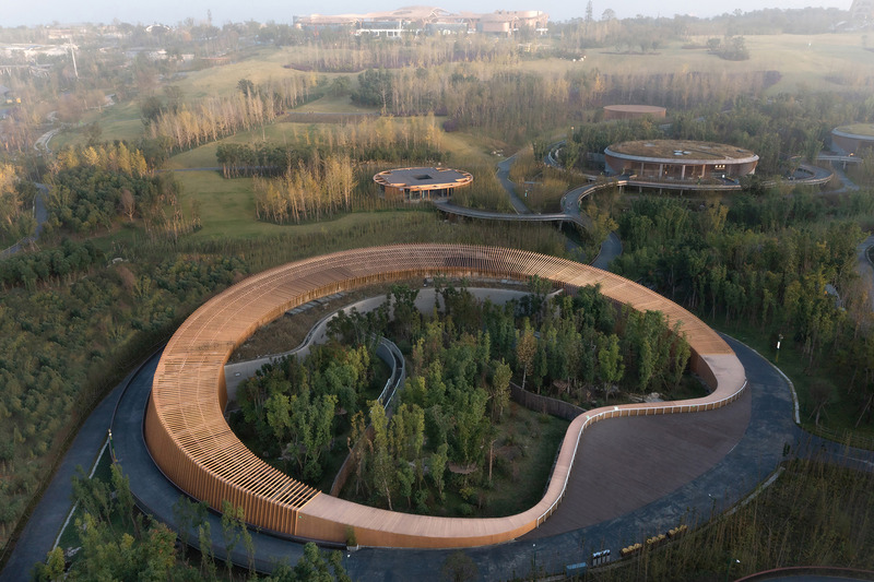Press kit | 4743-01 - Press release | The Panda Pavilions Wins Architizer A+Awards 2024 Jury Winner Award - Atelier Ping Jiang | EID Arch - Institutional Architecture - Photo credit: arch-exist photography