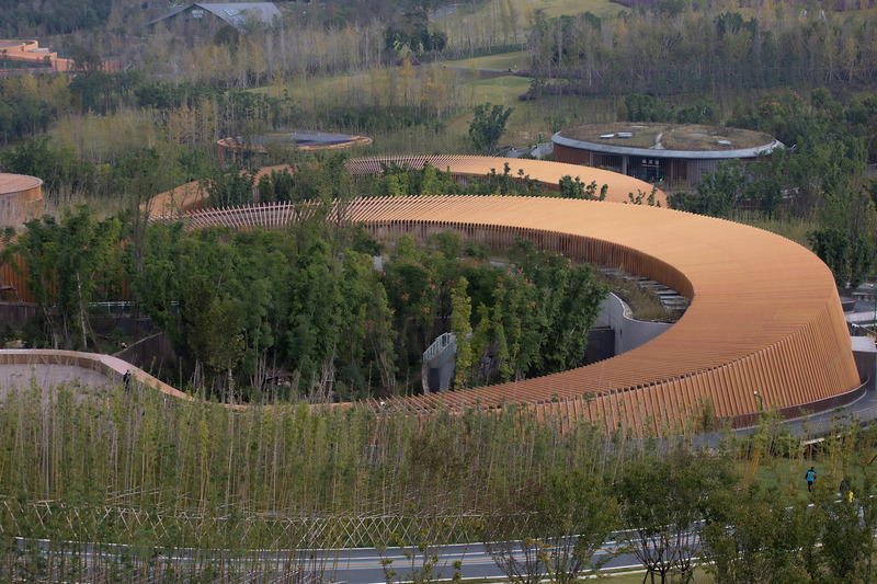 Press kit | 4743-01 - Press release | The Panda Pavilions Wins Architizer A+Awards 2024 Jury Winner Award - Atelier Ping Jiang | EID Arch - Institutional Architecture - Photo credit: arch-exist photography