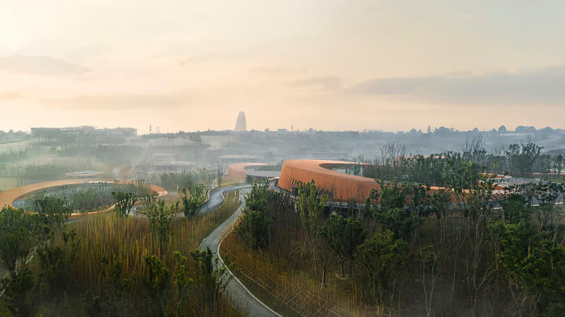 Press kit | 4743-01 - Press release | The Panda Pavilions Wins Architizer A+Awards 2024 Jury Winner Award - Atelier Ping Jiang | EID Arch - Institutional Architecture - Photo credit: Kuratnik Nikolai