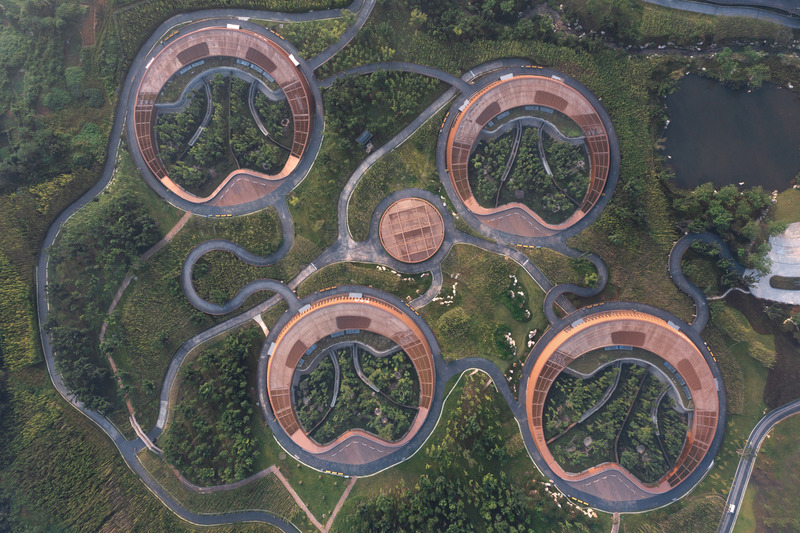 Press kit | 4743-01 - Press release | The Panda Pavilions Wins Architizer A+Awards 2024 Jury Winner Award - Atelier Ping Jiang | EID Arch - Institutional Architecture - Photo credit: arch-exist photography
