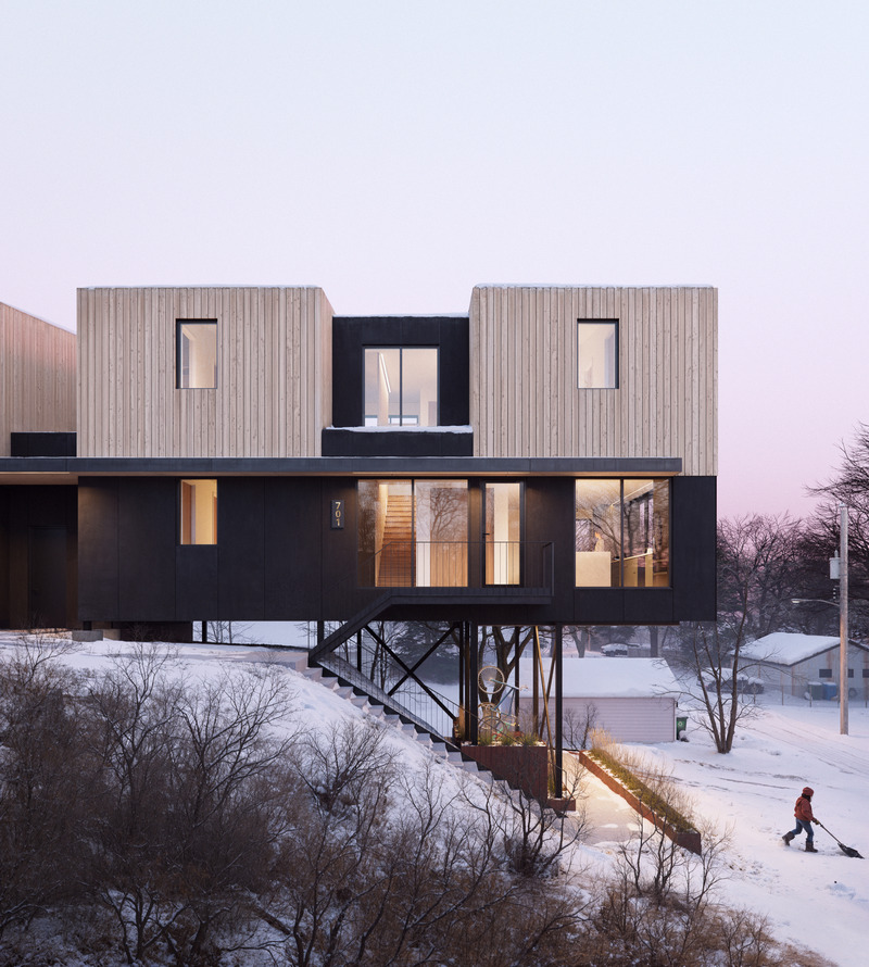 Dossier de presse | 7586-01 - Communiqué de presse | Saint Paul's Little Mod - Double Jack Design Workshop & NOMINN - Architecture résidentielle - Crédit photo : Rendering by NOMINN