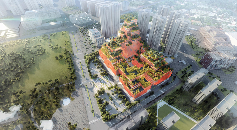 Press kit | 661-84 - Press release | WAFX 2024 Prize Winners Announced: Recognising Architects Tackling Today’s Global Issues - World Architecture Festival (WAF) - Competition - Ageing and Health - Shenzhen Rehabilitation Center by Stefano Boeri Architetti China - Photo credit: Stefano Boeri Architetti