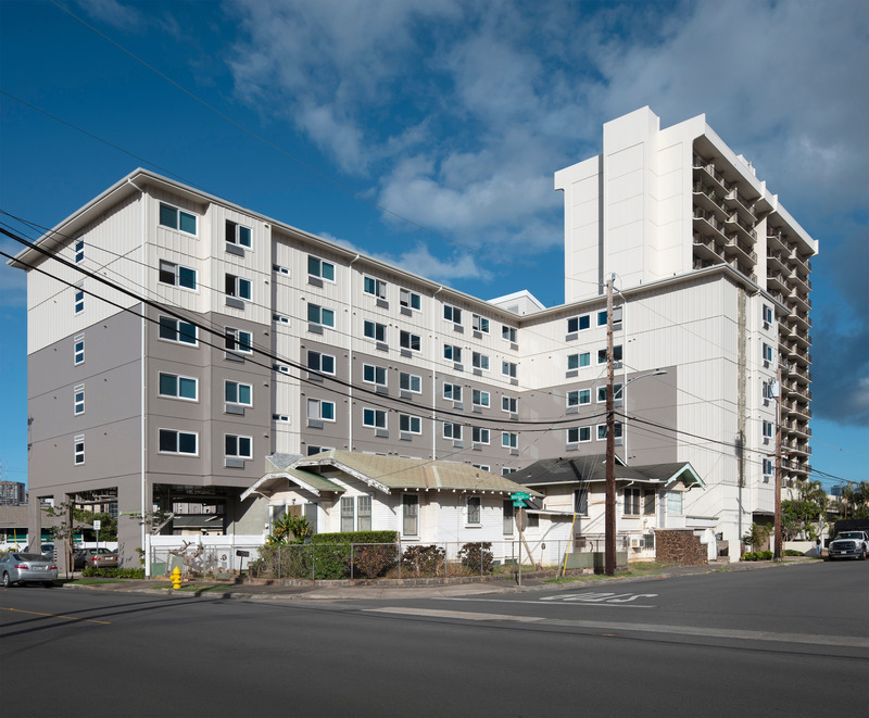 Press kit | 7585-01 - Press release | Hale Makana O Moʻiliʻili - AHL - Residential Architecture - Photo credit: Olivier Koning Photography