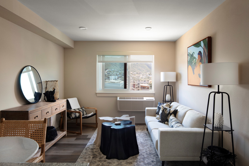 Press kit | 7585-01 - Press release | Hale Makana O Moʻiliʻili - AHL - Residential Architecture - Photo credit: Olivier Koning Photography