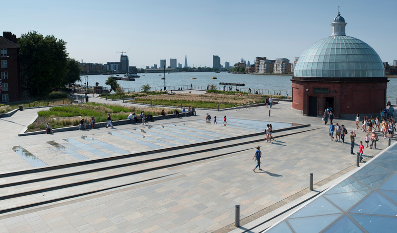 Press kit | 7576-01 - Press release | OKRA Wins Popular Vote Best Landscape Design Firm - OKRA - Landscape Architecture - Cutty Sark Gardens, London, the UK - Photo credit: Annie Beugel
