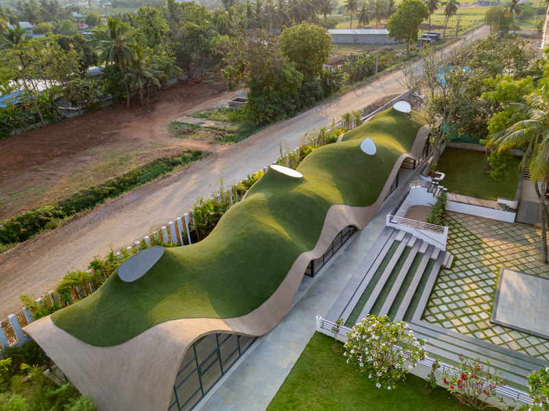 Dossier de presse | 6986-02 - Communiqué de presse | Cocoon, Pre-primary Extension, Bloomingdale International School - andblack design studio - Architecture institutionnelle - Crédit photo : Vinay Panjwani