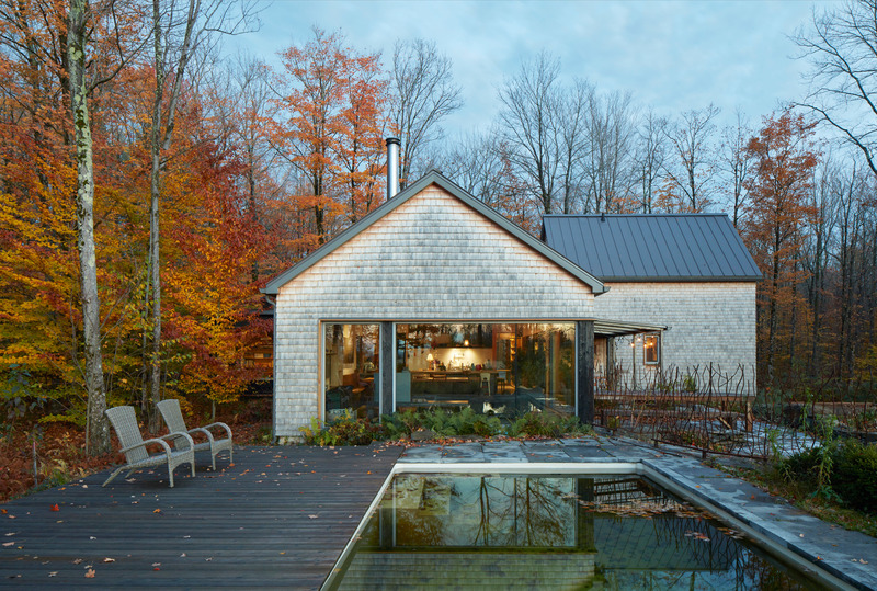 Dossier de presse | 7376-01 - Communiqué de presse | Maison au gré des saisons - Le local design - Architecture résidentielle - Crédit photo : James Brittain