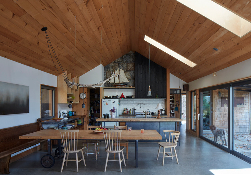 Dossier de presse | 7376-01 - Communiqué de presse | Maison au gré des saisons - Le local design - Architecture résidentielle - Crédit photo : James Brittain