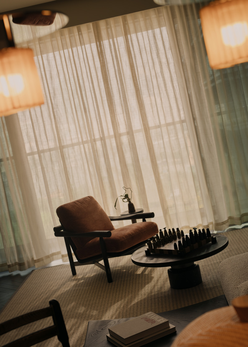 Press kit | 3639-01 - Press release | Soma Mot - 932 Design Private Limited - Residential Interior Design -  Living 2  - Photo credit: Khoo GuoJie