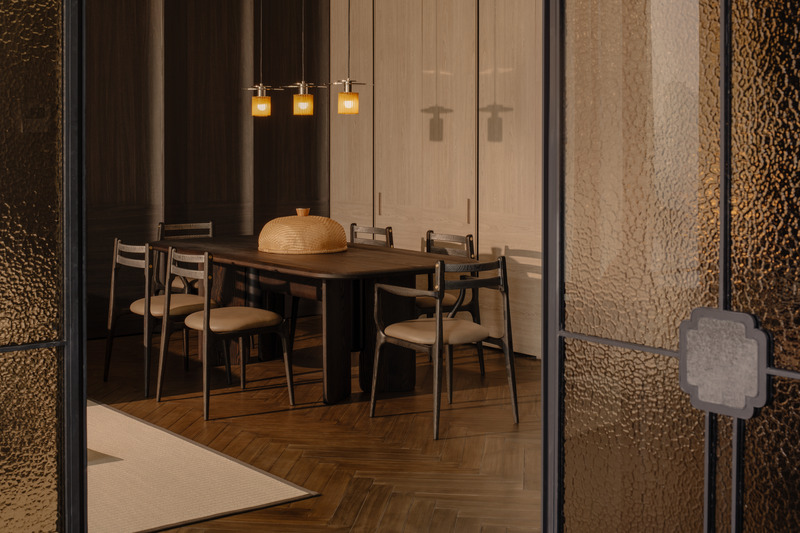 Press kit | 3639-01 - Press release | Soma Mot - 932 Design Private Limited - Residential Interior Design -  Dining  - Photo credit: Khoo GuoJie