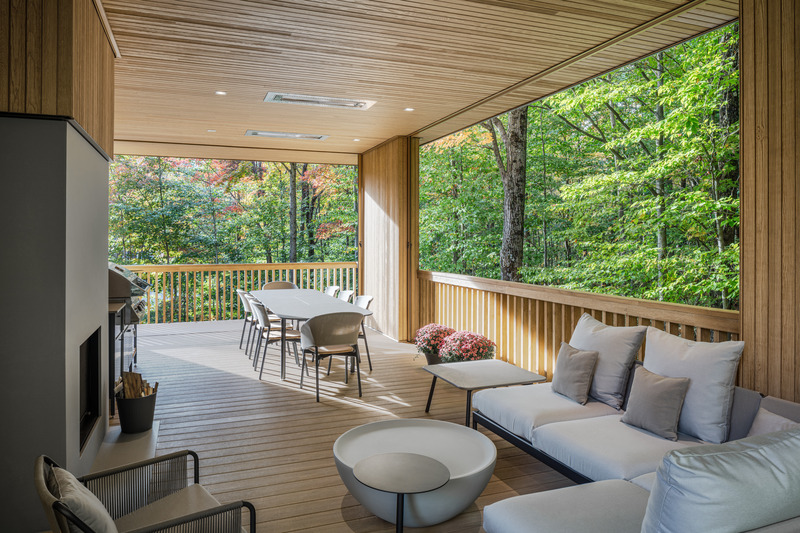 Dossier de presse | 1572-03 - Communiqué de presse | La maison Orford - Thellend Fortin Architectes - Architecture résidentielle - Crédit photo : Charles Lanteigne