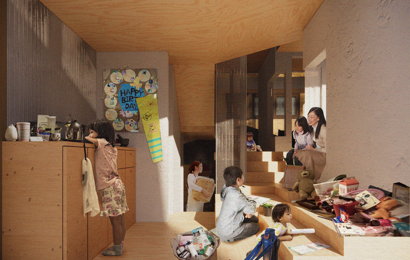 Press kit | 7597-01 - Press release | New Domesticity Wins AZ Awards 2024 for Social Good - Xidian Wang - Residential Architecture - Photo credit: Xidian Wang