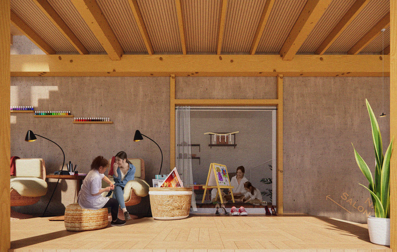 Press kit | 7597-01 - Press release | New Domesticity Wins AZ Awards 2024 for Social Good - Xidian Wang - Residential Architecture - Photo credit: Xidian Wang