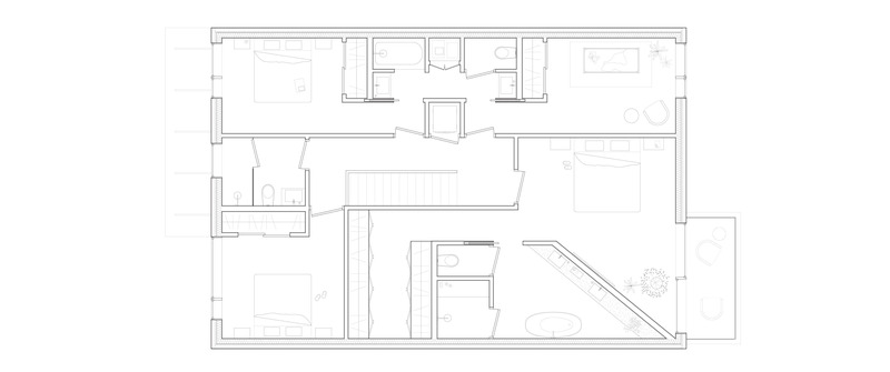 Dossier de presse | 2744-09 - Communiqué de presse | Eglington W House - StudioAC - Architecture résidentielle - Level 2 - Crédit photo : StudioAC