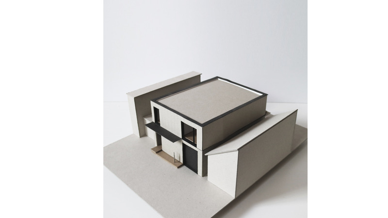 Dossier de presse | 2744-09 - Communiqué de presse | Eglington W House - StudioAC - Architecture résidentielle - Model - Crédit photo : StudioAC