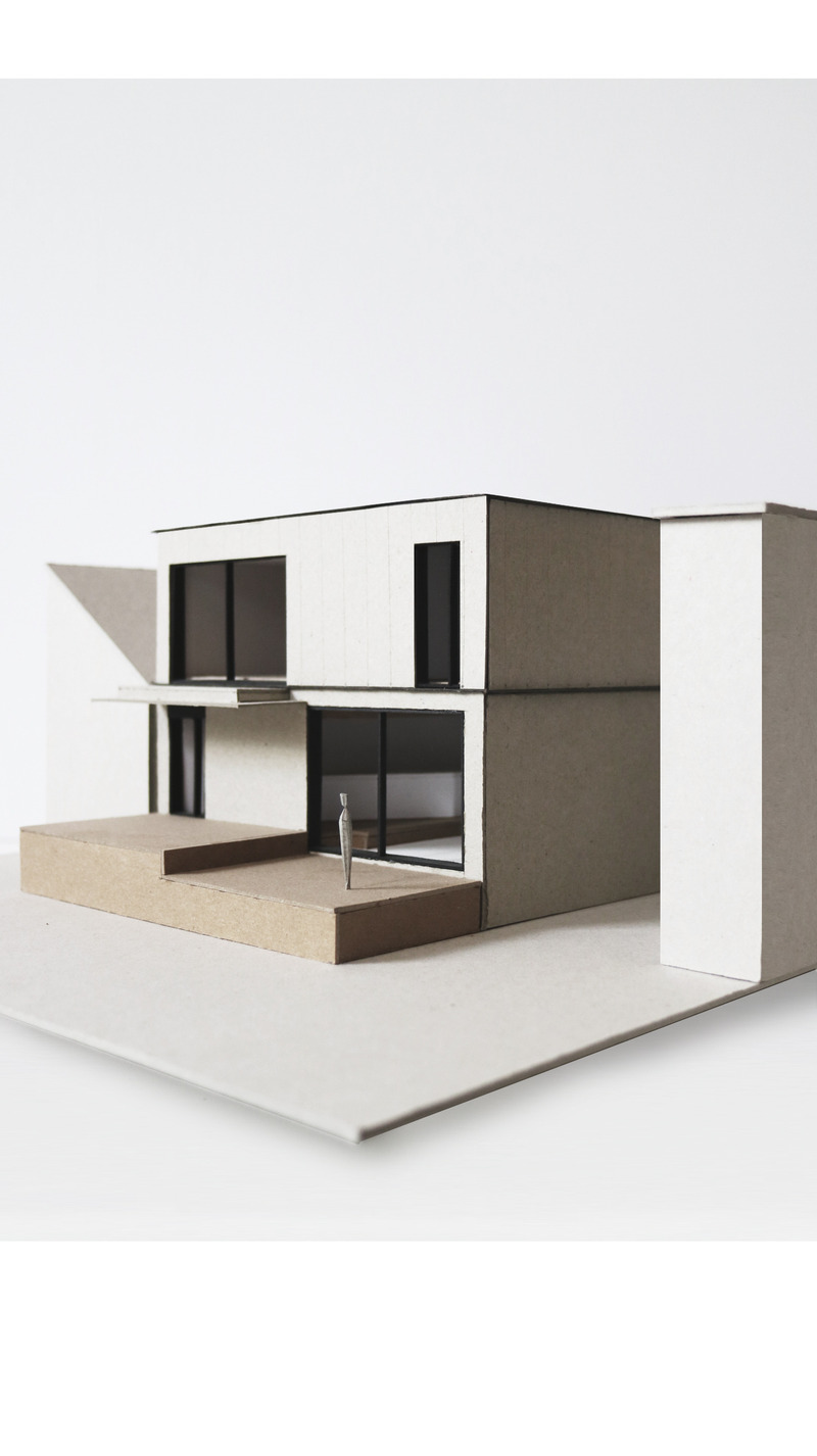 Dossier de presse | 2744-09 - Communiqué de presse | Eglington W House - StudioAC - Architecture résidentielle - Model - Crédit photo : StudioAC