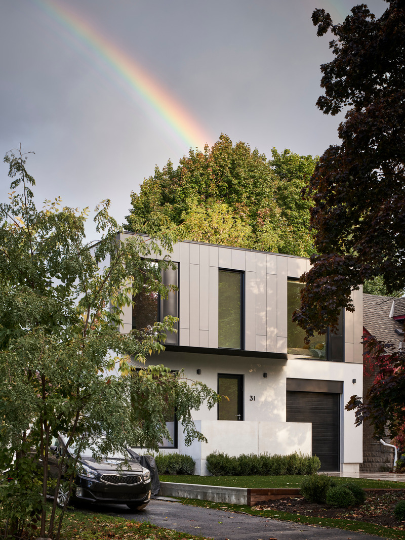 Dossier de presse | 2744-09 - Communiqué de presse | Eglington W House - StudioAC - Architecture résidentielle - Exterior  - Crédit photo : DoubleSpace Photography