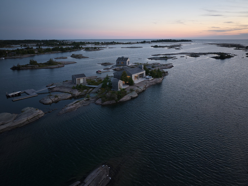 Dossier de presse | 1728-05 - Communiqué de presse | Akb_Whistling Wind Island - Akb Architects - Architecture résidentielle - Crédit photo : Doublespace