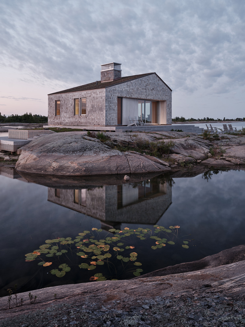 Dossier de presse | 1728-05 - Communiqué de presse | Akb_Whistling Wind Island - Akb Architects - Architecture résidentielle - Bunkie - Crédit photo : Doublespace
