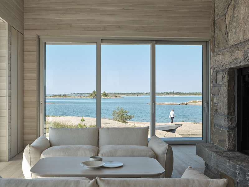 Dossier de presse | 1728-05 - Communiqué de presse | Akb_Whistling Wind Island - Akb Architects - Architecture résidentielle - Bunkie interior - Crédit photo : Doublespace