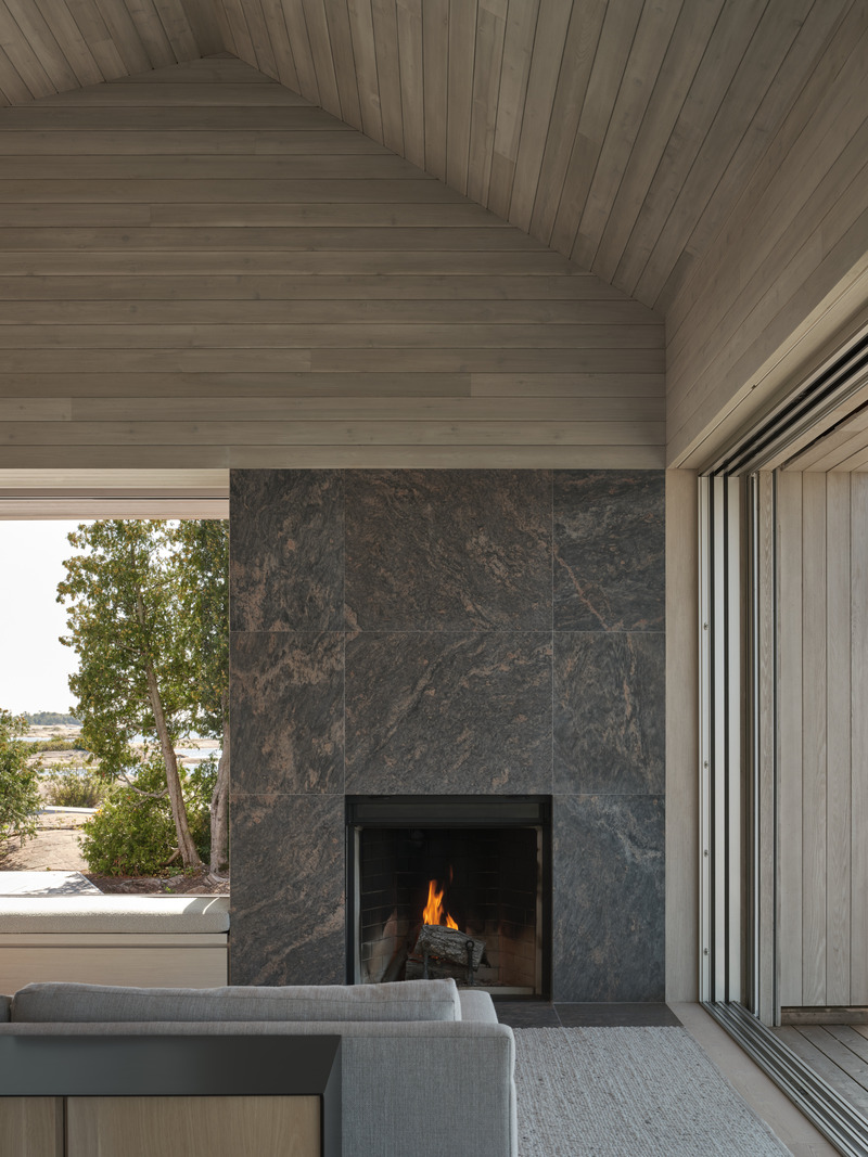 Dossier de presse | 1728-05 - Communiqué de presse | Akb_Whistling Wind Island - Akb Architects - Architecture résidentielle - Main cottage - Crédit photo : Doublespace