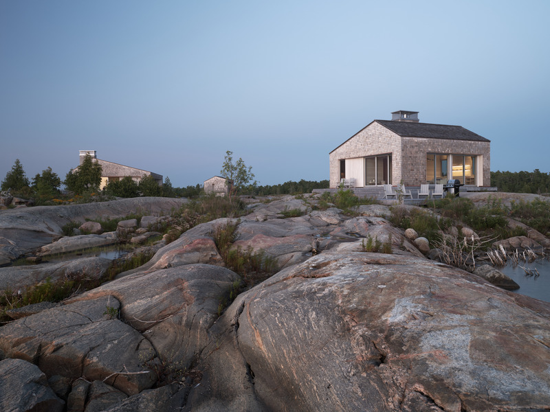 Dossier de presse | 1728-05 - Communiqué de presse | Akb_Whistling Wind Island - Akb Architects - Architecture résidentielle - Bunkie - Crédit photo : Doublespace