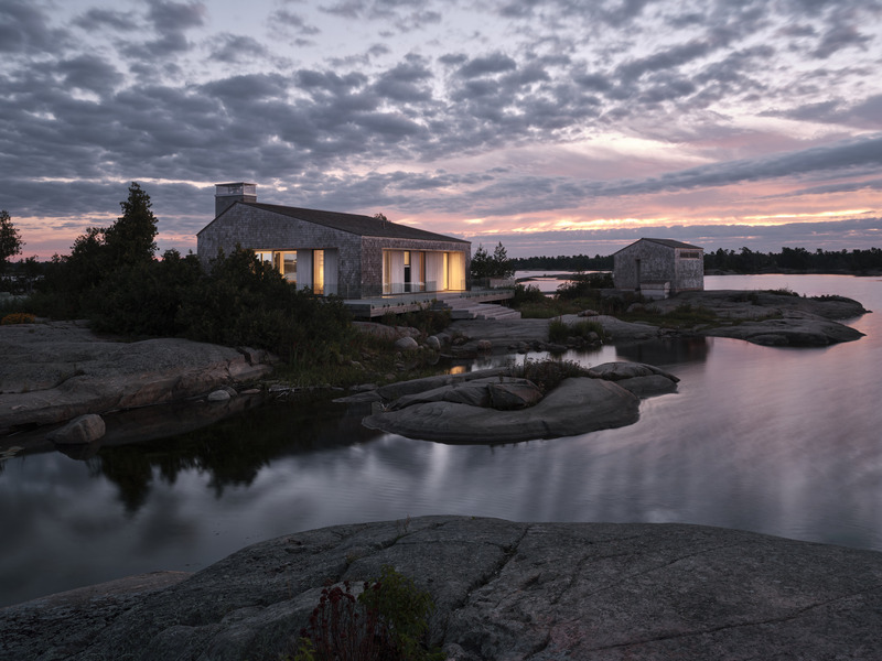 Dossier de presse | 1728-05 - Communiqué de presse | Akb_Whistling Wind Island - Akb Architects - Architecture résidentielle - Main cottage - Crédit photo : Doublespace
