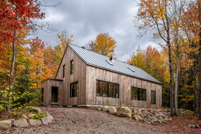Press kit | 788-09 - Press release | Saint-Gabriel in the Woods - Clairoux - Residential Architecture - Photo credit: Thierry Du Bois