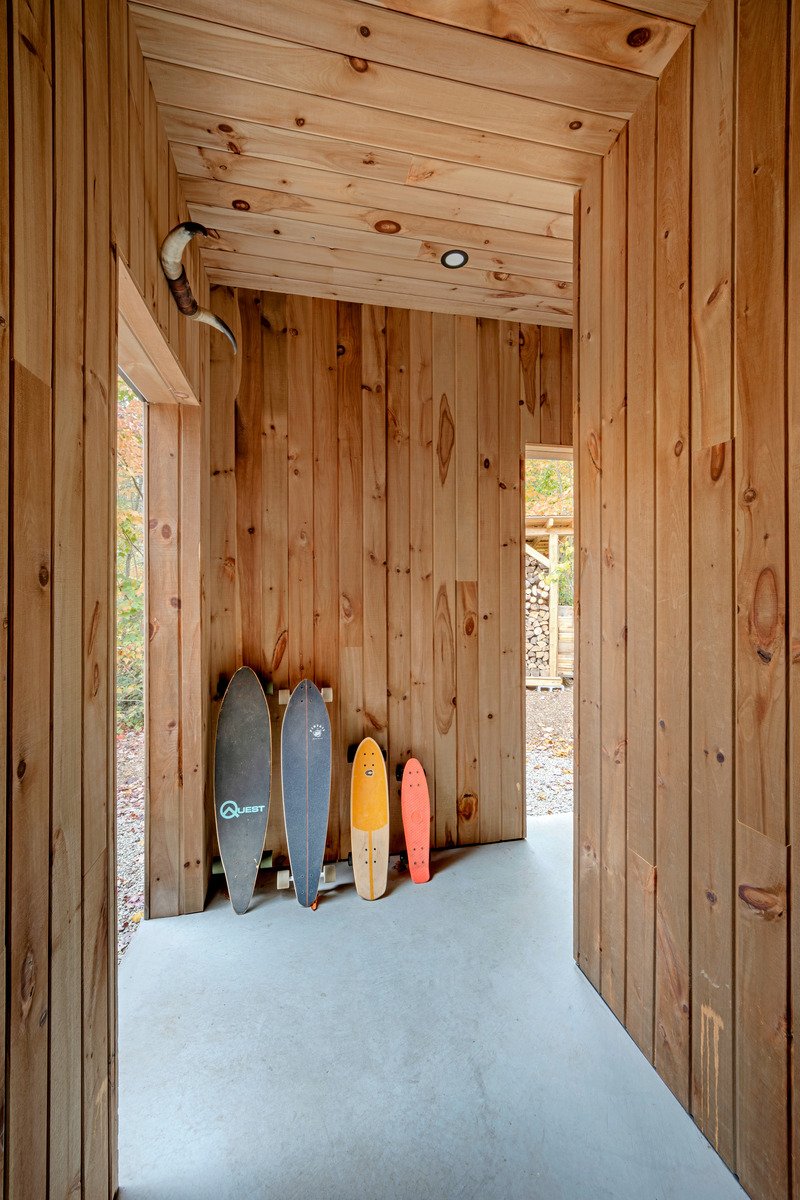 Press kit | 788-09 - Press release | Saint-Gabriel in the Woods - Clairoux - Residential Architecture - Photo credit: Thierry Du Bois
