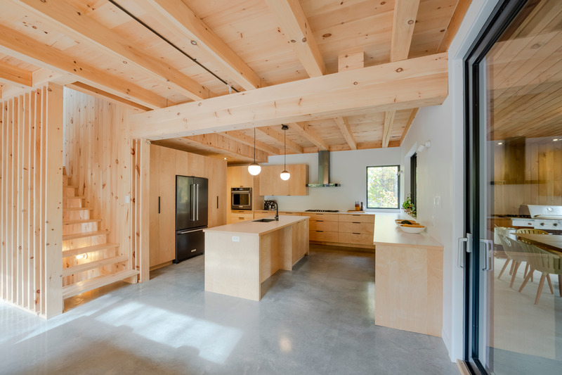 Press kit | 788-09 - Press release | Saint-Gabriel in the Woods - Clairoux - Residential Architecture - Photo credit: Thierry Du Bois