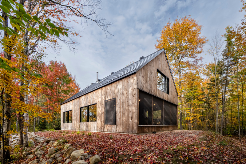 Press kit | 788-09 - Press release | Saint-Gabriel in the Woods - Clairoux - Residential Architecture - Photo credit: Thierry Du Bois