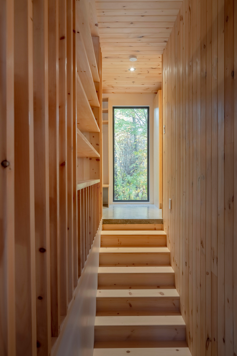Press kit | 788-09 - Press release | Saint-Gabriel in the Woods - Clairoux - Residential Architecture - Photo credit: Thierry Du Bois