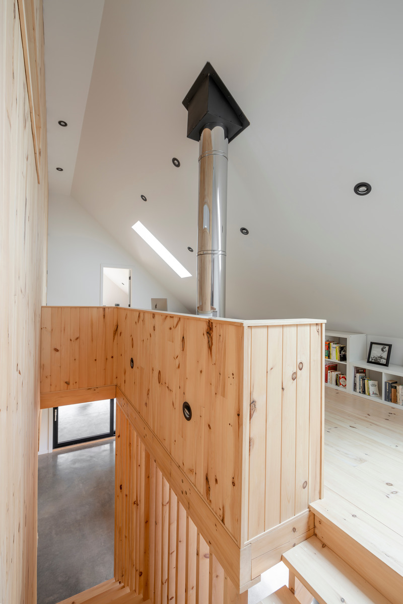 Press kit | 788-09 - Press release | Saint-Gabriel in the Woods - Clairoux - Residential Architecture - Photo credit: Thierry Du Bois