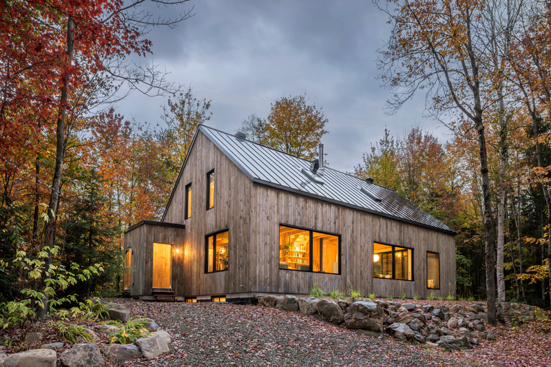 Press kit | 788-09 - Press release | Saint-Gabriel in the Woods - Clairoux - Residential Architecture - Photo credit: Thierry Du Bois