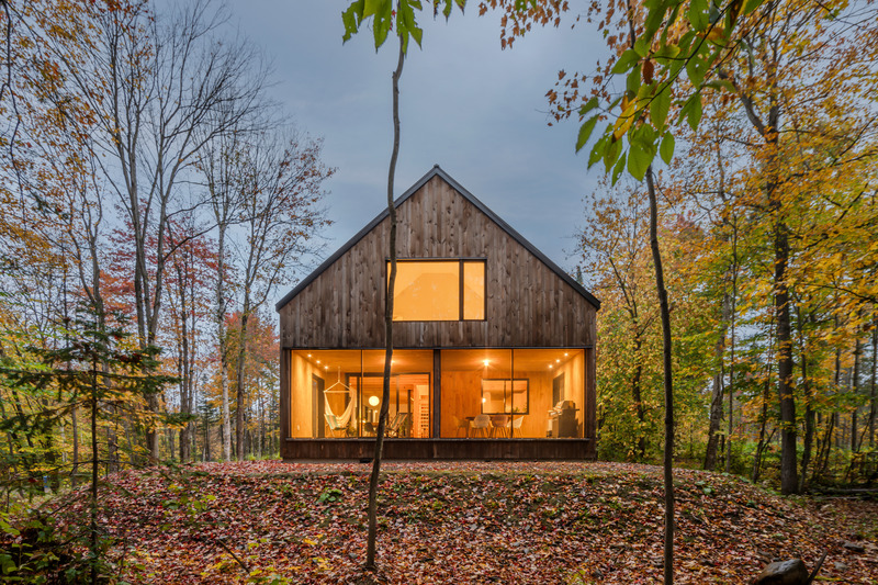 Press kit | 788-09 - Press release | Saint-Gabriel in the Woods - Clairoux - Residential Architecture - Photo credit: Thierry Du Bois