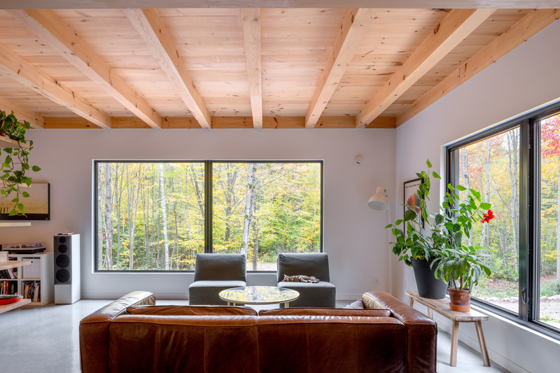 Press kit | 788-09 - Press release | Saint-Gabriel in the Woods - Clairoux - Residential Architecture - Photo credit: Thierry Du Bois