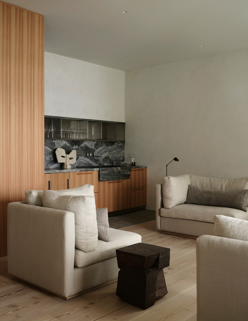 Dossier de presse | 6316-04 - Communiqué de presse | Summer Lake House - Ashley Botten Design - Design d’intérieur résidentiel - Crédit photo : Patrick Biller