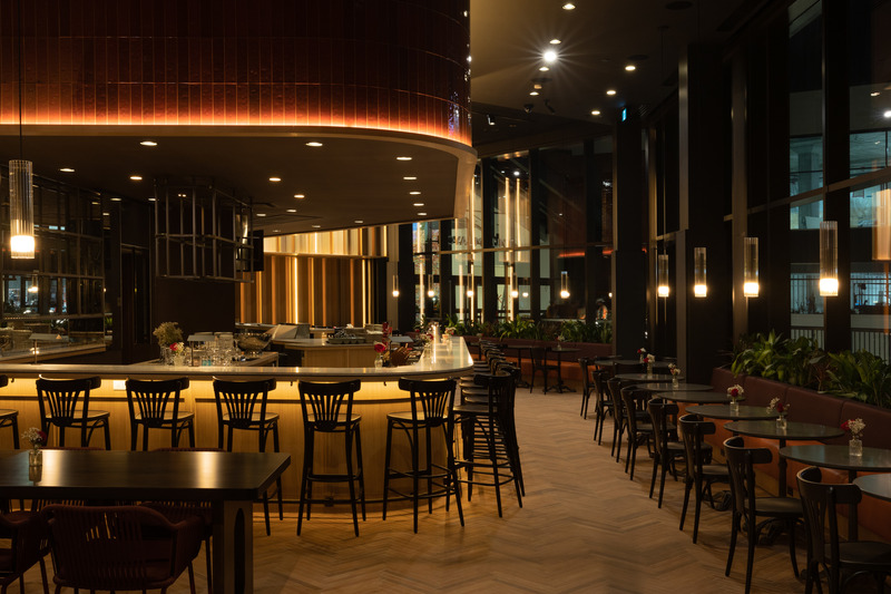 Press kit | 618-16 - Press release | Le Fou Fou: A European-Inspired Gourmet Hall Opens its Doors in Montreal - LemayMichaud - Commercial Interior Design - Photo credit: LemayMichaud
