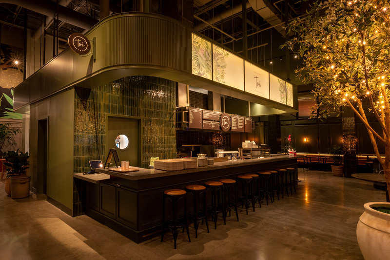 Press kit | 618-16 - Press release | Le Fou Fou: A European-Inspired Gourmet Hall Opens its Doors in Montreal - LemayMichaud - Commercial Interior Design - Photo credit: LemayMichaud