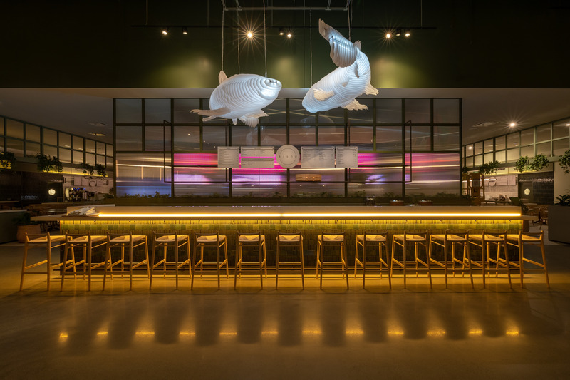 Press kit | 618-16 - Press release | Le Fou Fou: A European-Inspired Gourmet Hall Opens its Doors in Montreal - LemayMichaud - Commercial Interior Design - Photo credit: LemayMichaud