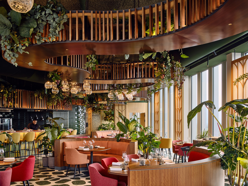 Dossier de presse | 3724-14 - Communiqué de presse | Selva Restaurant - EL EQUIPO CREATIVO - Design d’intérieur commercial - Crédit photo : Adrià Goula