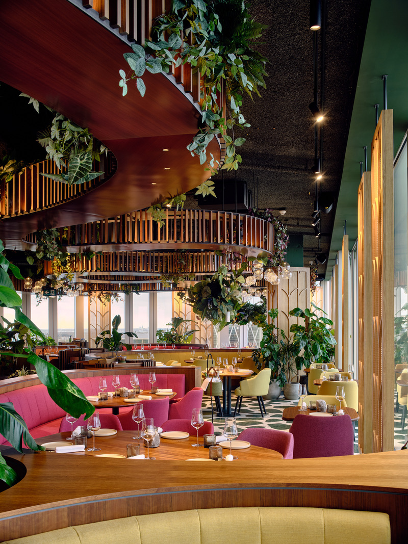 Dossier de presse | 3724-14 - Communiqué de presse | Selva Restaurant - EL EQUIPO CREATIVO - Design d’intérieur commercial - Crédit photo : Adrià Goula