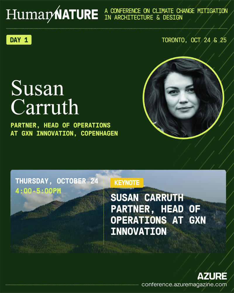 Dossier de presse | 809-39 - Communiqué de presse | Human/Nature, AZURE’s Conference on Climate Action Through Design, Gathers World-Renowned Practitioners in Toronto from October 24 to 25 - AZURE Media - Évènement + Exposition - Crédit photo : AZURE Media