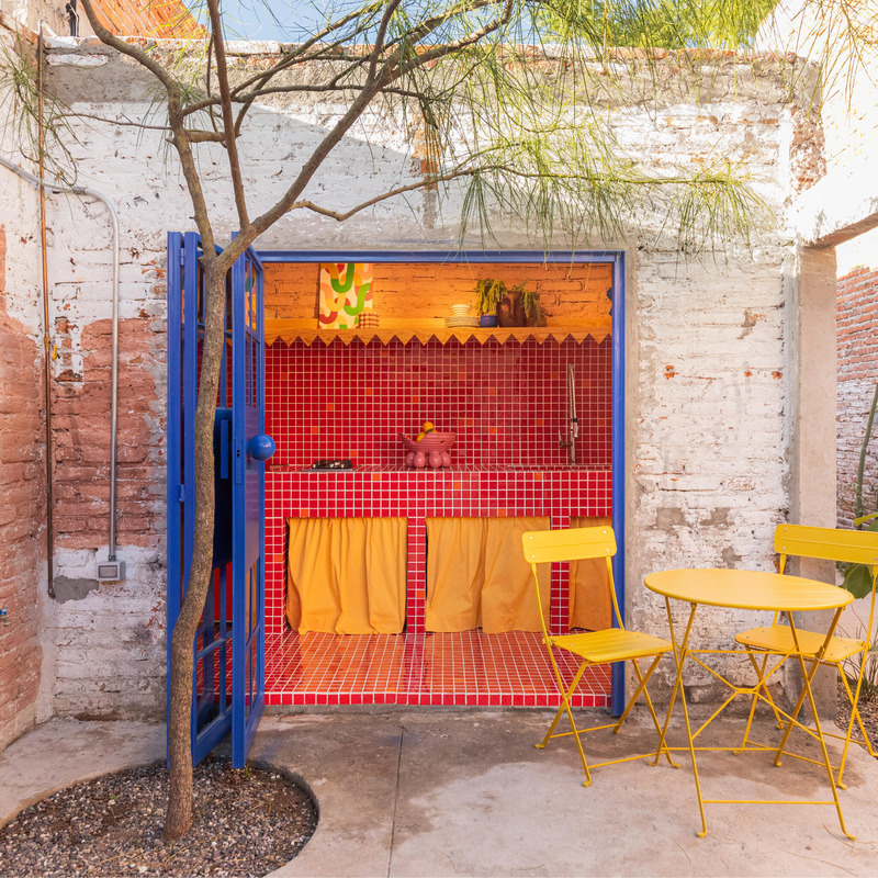 Dossier de presse | 4709-11 - Communiqué de presse | Dezeen Awards 2024 Interiors Longlist Revealed - Dezeen - Concours - Santa Tere Espacio by Oficina de Diseño Colaborativo.  - Crédit photo : Leandro Bulzzano
