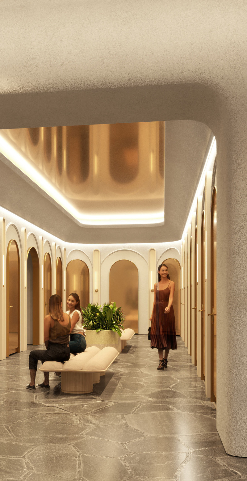 Press kit | 5898-04 - Press release | Dynamite Flagship: Digital Art, AI, and Innovation - Groupe Dynamite inc. - Commercial Interior Design - Photorealistic 3D rendering - Photo credit: Hypermédia innovation
