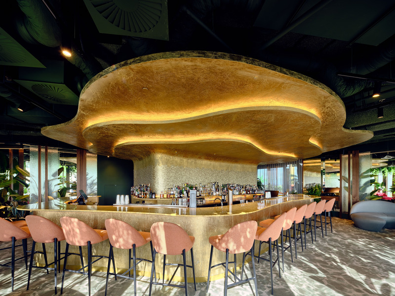 Dossier de presse | 3724-15 - Communiqué de presse | Sonora Cocktail Bar - EL EQUIPO CREATIVO - Design d’intérieur commercial - Crédit photo :  Adrià Goula