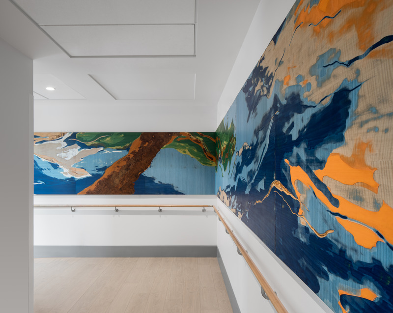 Press kit | 746-07 - Press release | Le Cycle du Présent: 140' Hand Carved Bas-Relief - Yechel Gagnon - Art - <p>Le cycle du présent, 2024</p><br> - Photo credit: Stéphane Brügger