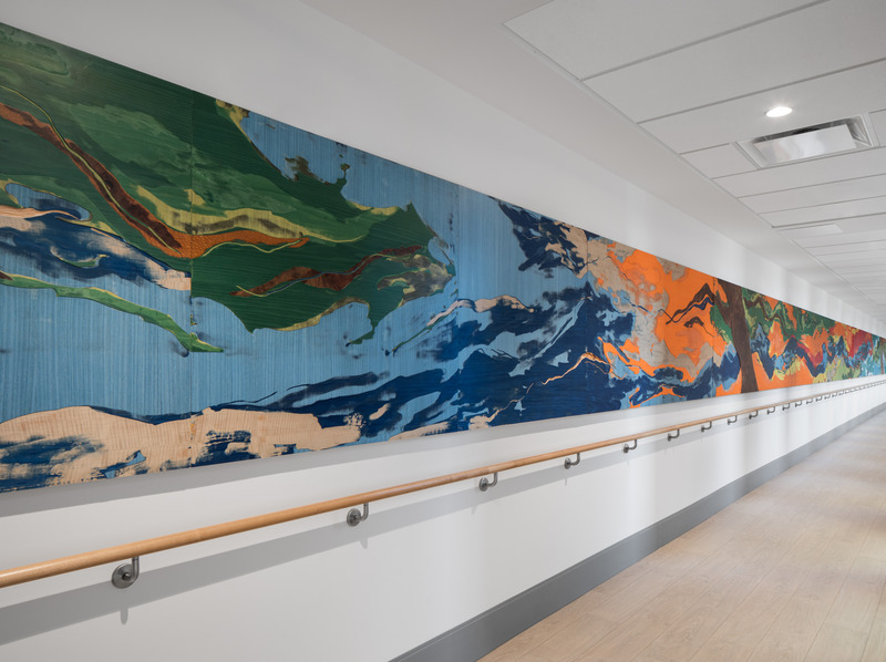 Press kit | 746-07 - Press release | Le Cycle du Présent: 140' Hand Carved Bas-Relief - Yechel Gagnon - Art - <p>Le cycle du présent, 2024</p><br> - Photo credit: Stéphane Brügger